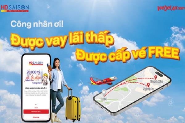 HD Saison cung cấp gói vay mua vé máy bay siêu hấp dẫn